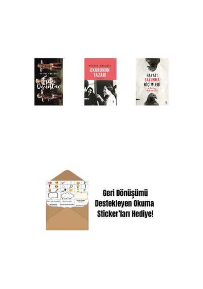 Toplu Oyunlar Ciltli + Okurunun Yazarı + Hayatı Savunma Biçimleri + Okuma Sticker'ları