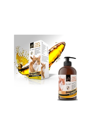 Pharmased Omegavit Pro Kedi Multivitamin Somon Balık Yağı 100 ML