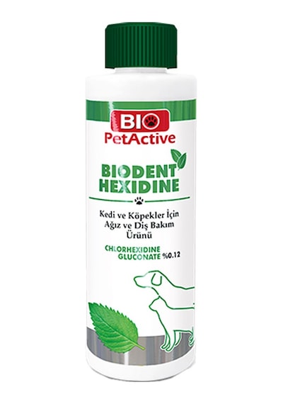 Bio Petactive Biodent Hexidine Ağız ve Diş Bakım Solüsyonu 250 ML