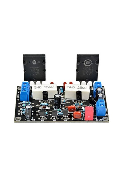 2SC5200 + 2SA1943 100W Mono Amfi Modülü