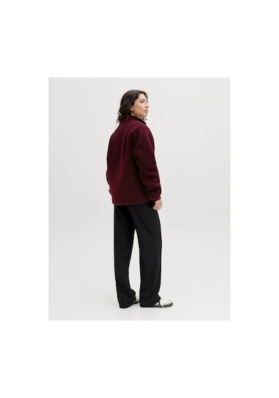 Jjxx Jxvera Leopar Desenli Peluş Ceket 12272583 Bordo