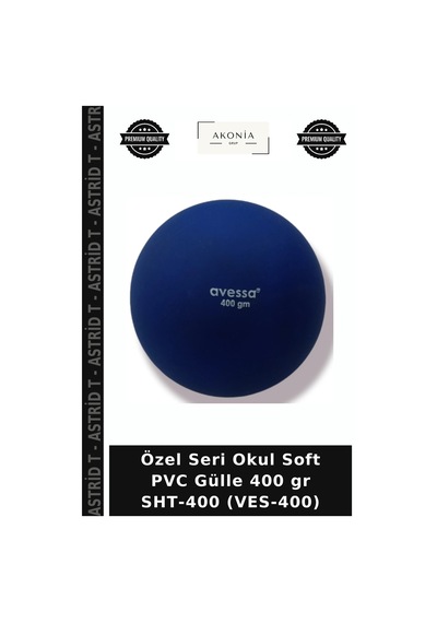 Özel Seri Okul Soft Pvc Gülle 400 Gr Sht-400 Ves-400 Çok Renkli
