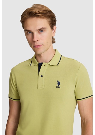U.S. Polo Assn. U.s. Polo Assn. Erkek Çağla Tişört Basic 50326975-vr016 Cagla