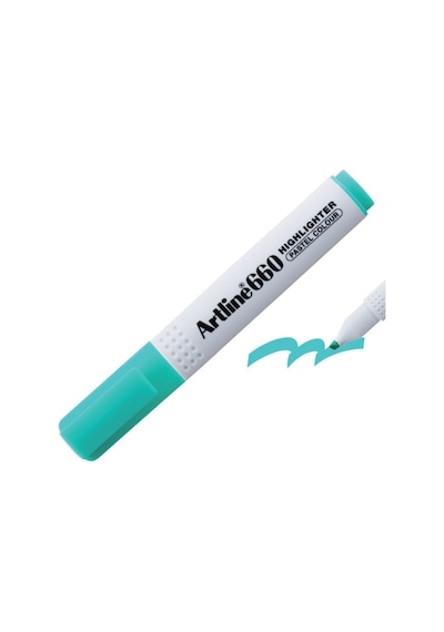 660 Fosforlu Kalem Pastel Yeşil