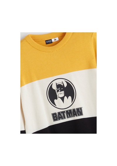 LC Waikiki Alıta Cıty Farkıyla Lcw Kids Sarı Oval Yaka Batman Baskılı Erkek Çocuk Triko Kazak Sari - 925590001 Sari LC Waikiki Alıta Cıty Farkıyla Lcw Kids Sarı Oval Yaka Batman Baskılı Erkek Çocuk Triko Kazak Sari - 925590001 Sari