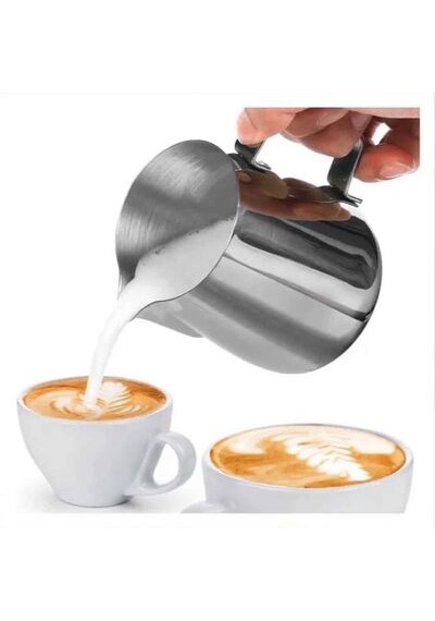 Epinox Paslanmaz Çelik Profesyonel Süt Potu 700ml Sp-700 Metalik Gri