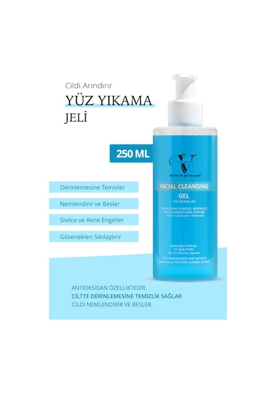 Vitanova Arındırıcı ve Canlandırıcı Yüz Yıkama Jeli 250 ML