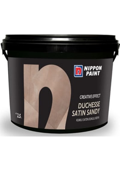 Nippon Duchesse Satin Sandy Sedef Kumlu Boya 2.5 Lt 2.50 L