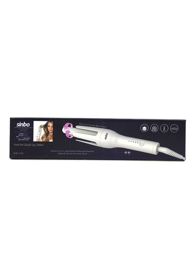 Sinbo Shd-1728 Saç Şekillendirme Maşası Ve Şekillendirici 30w 140-160 Sıcaklık 360 Dönebilen Kablo