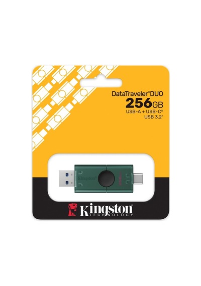 Kingston 256gb Typec Usb 3.2 Gen1 Datatraveler Duog2 Flash Bellek Dtdeg2/256g