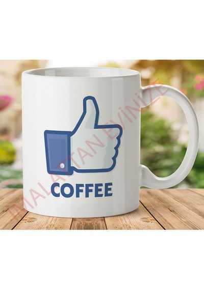 1-112 Coffee İki Tarafı Baskılı Kupa Bardak.jpg Çok Renkli