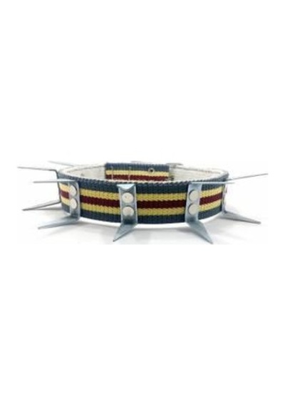 Çift Kat Dokuma U Tipi Çift Çivili Köpek Kangal Tasması 72 CM