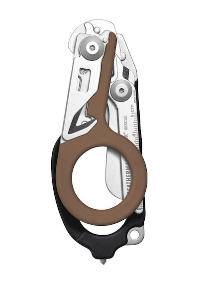 Leatherman Kamp Raptor Rescue Coyote/black Makas Kahverengi
