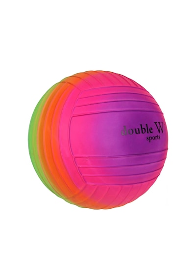 Mey İthalat Double W Sports Gökkuşağı Tırtıklı Pvc Top 23cm