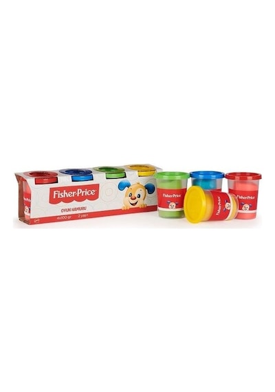 Fisher Price Oyun Hamuru 4 Lü 4x100 Gr. Gpn20 Çok Renkli
