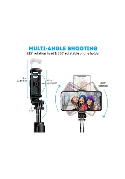 Blic Bsf-02 Bluetooth Selfie Tripot