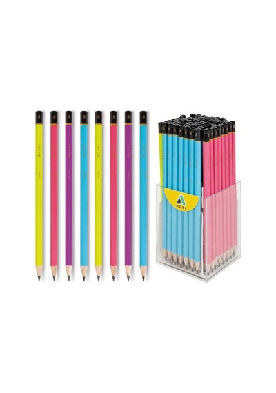 Matte 2b Kurşun Kalem Canlı Renkler 12 Li Paket 2062180000 Çok Renkli