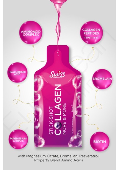 Collagen Beauty Stick Shot Bromelain Hyaluronicacid Biotin Magnezyum Kolajen Tip I-ıı-ıı C Vitamini
