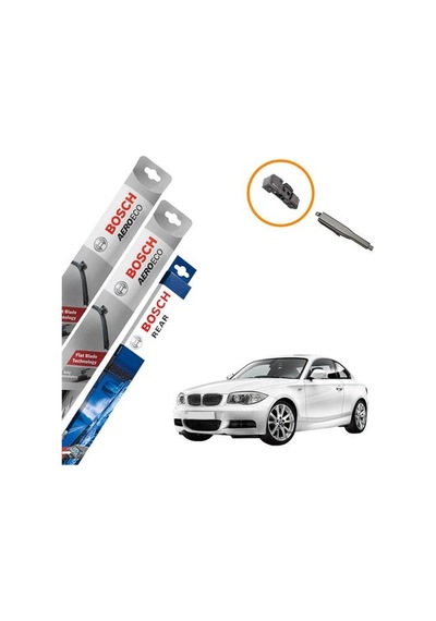 Bmw 1 E81-E87 Muz Silecek Takım Ön Arka Bosch Aeroeco 2005-2010