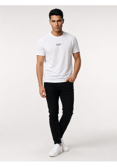LOFT Regular Fit Erkek Tshirt K.kol Lf2042728 Q1.v1 Beyaz
