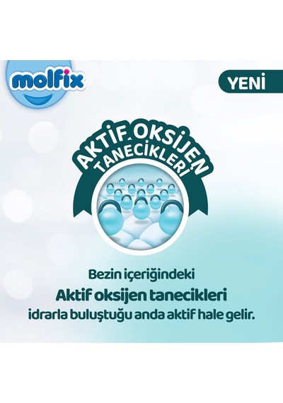 Molfix Premium Bebek Bezi Beden:6 15+kg Extra Large 324 Adet 6'lı