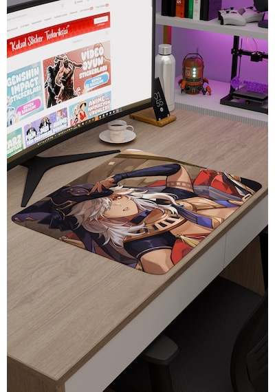 Cyno Genshin Impact Anime Gacha V1 - 48x40 Xl Gaming Mouse Pad Fare Altlığı