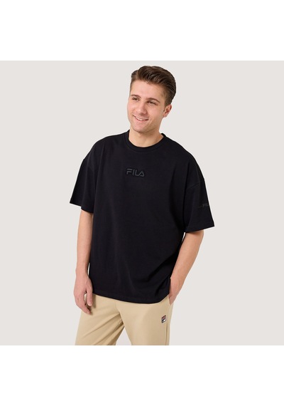 Siyah Fila Erkek T-shirt Delgado Fam0564 Siyah