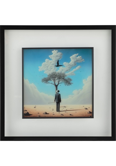 Solus Çerçeveli Cam Tablo 60x60 Cm