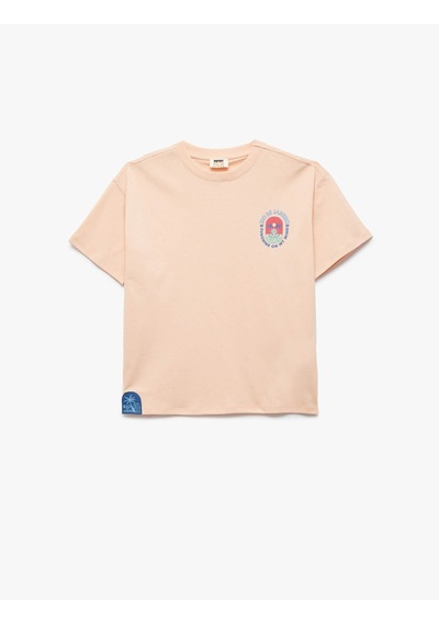 Koton Turuncu Erkek Çocuk T-shirt 5skb10632tk Turuncu