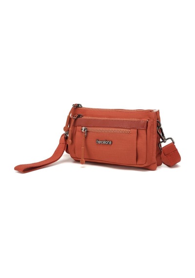 Smart Bags Ripstop Kumaş Mini Boy Postacı Çantası 21k Barcelona 3357 Kiremit