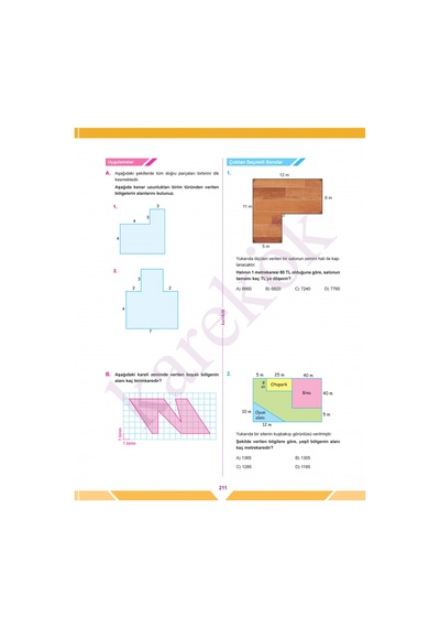 Karekök Müfredat 6. Sınıf Matematik Konu Anlatımlı Soru Bankası