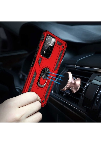 Xiaomi Redmi Note 11 Pro Plus 5G Kılıf Zore Vega Kapak-Rose Gold
