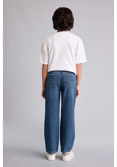 Defacto Straıght Fıt Düz Paça Jean Pantolon Erkek Çocuk F9953a826spnm84 İndigo-nm84