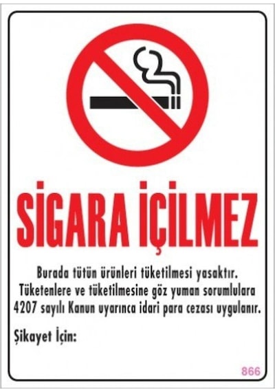 Sigara İçilmez