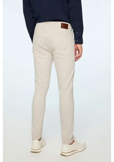 Morven Erkek Taş Denim 5 Cep Slim Fit Jean Kot Pantolon 26ms003032870 Taş