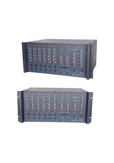 Startech Safir S6-800t Usb 2x400w Hat Trafolu Stereo Küp Anfi Power Mixer