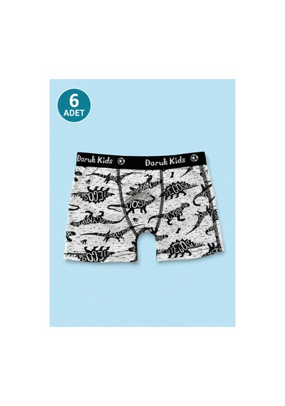 Meyzz Günlük Rahat Pamuklu Desenli Erkek Çocuk Boxer Sürpriz Desen 6'lı Karışık - 916490320 Karışık Meyzz Günlük Rahat Pamuklu Desenli Erkek Çocuk Boxer Sürpriz Desen 6'lı Karışık - 916490320 Karışık