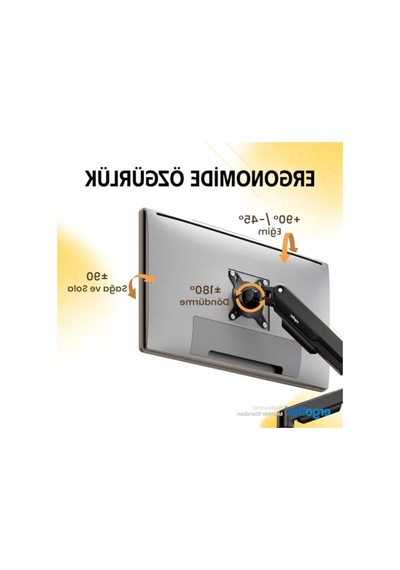 22-40 İnch Monitör Standı, 2-12 Kg Amortisörlü
