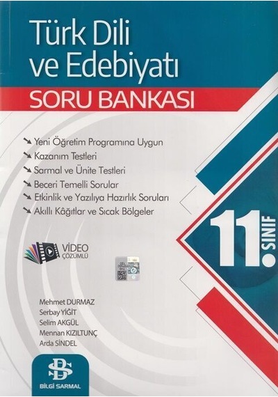 Bilgi Sarmal 11.Sınıf Türk Dili Ve Edebiyatı Soru Bankası - Bilgi