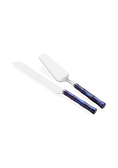 Rivadossi Bamboo Mavi Pasta Servis Seti