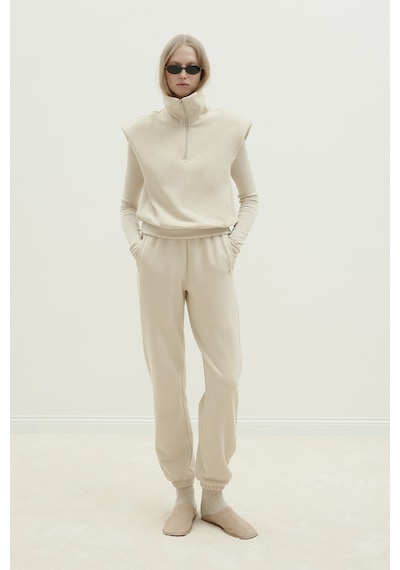 Suud Collection Bej Cossie Jogger Eşofman