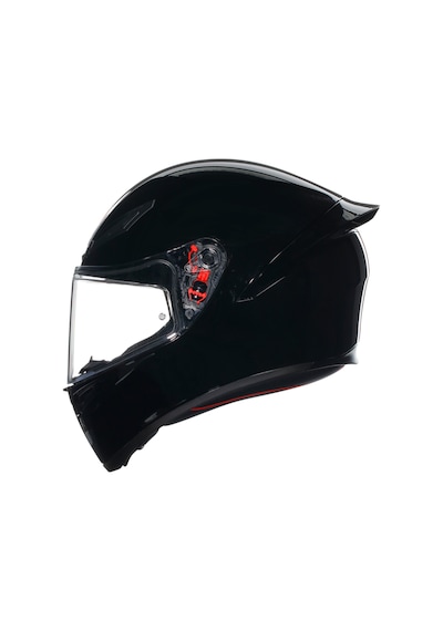 Agv Kask/k1 S Mono Mono Black Parlak
