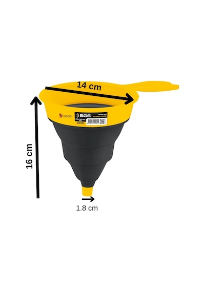 Sgs Katlanabilir Huni 230 140 160 Mm