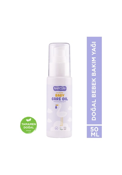 Babyton Doğal Bebek Bakım Yağı 50 ML
