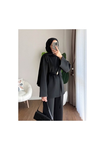 Unika Boutique Kadın Tesettür Scuba Takım Siyah