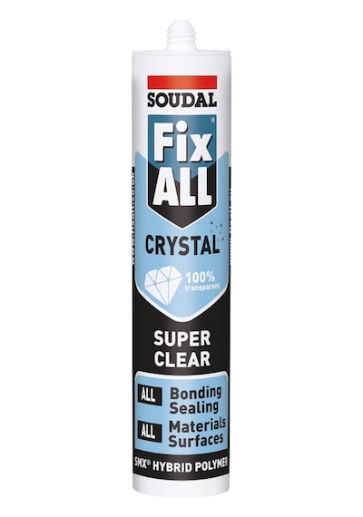 Soudal Fix All Crystal Ms Polimer Yapıştırıcı 290 Ml Şeffaf Şeffaf