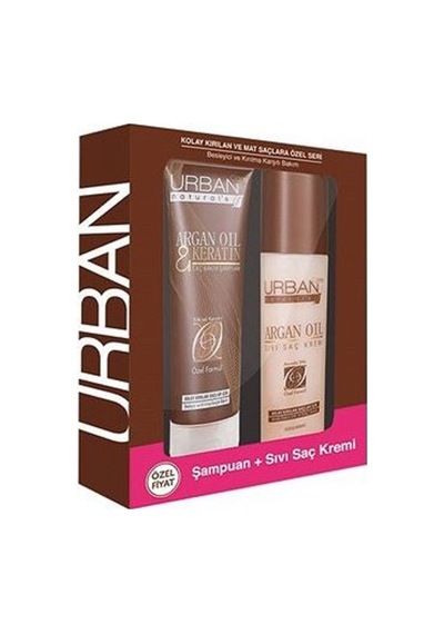 Urban Care Argan & Keratin Şampuan + Sıvı Saç Kremi
