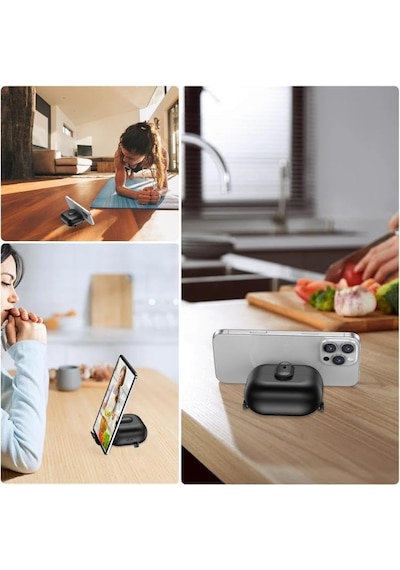 Samsung Galaxy Buds 3-pro-3 Fe İçin Lock-stant Kulaklık Kılıfı Tek Parça Dizayn Çizilme Ve Darbe Önleyici Buds 3 Pro Koruyucu Rahat Tutuşlu Güvenli Kilit Tasarımlı Buds 3 Pro Kılıfı Siyah