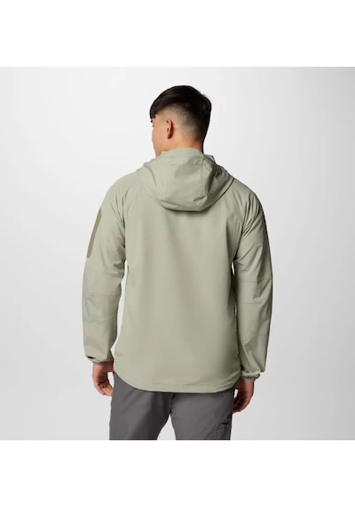 Columbia Men's Tall Heights Iı Hooded Softshell Hiking Jacket Wo0923 Yeşil