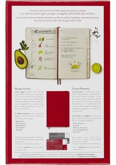 Moleskine Passion Recipe Yemek Defteri P0213